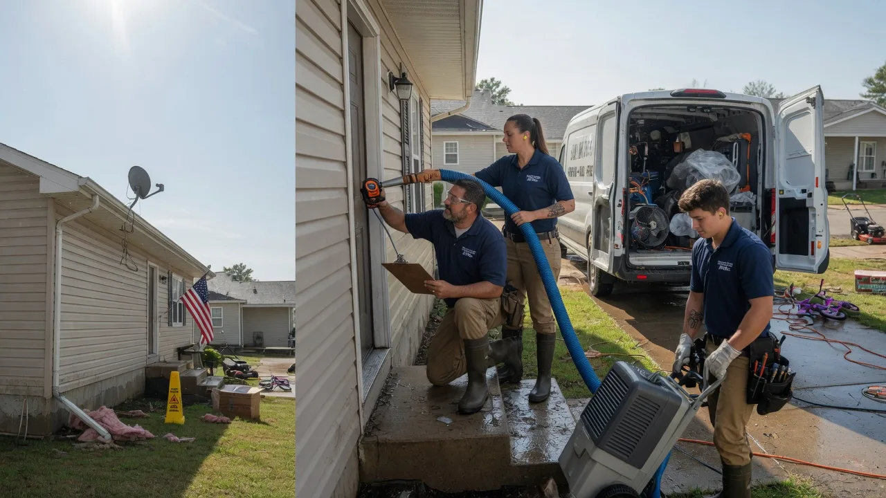 Ceiling Water Damage Restoration in Scotland, TX near me