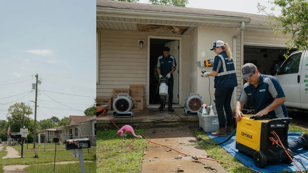 Storm Damage Water Removal in Scotland, TX near me